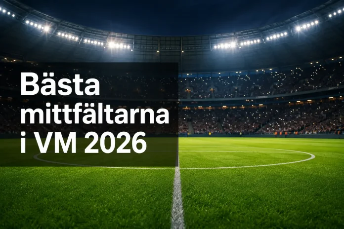 bästa mittfältarna i VM 2026