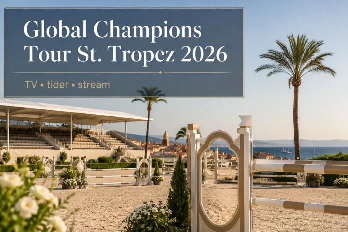 Global Champions Tour St. Tropez 2026 på TV