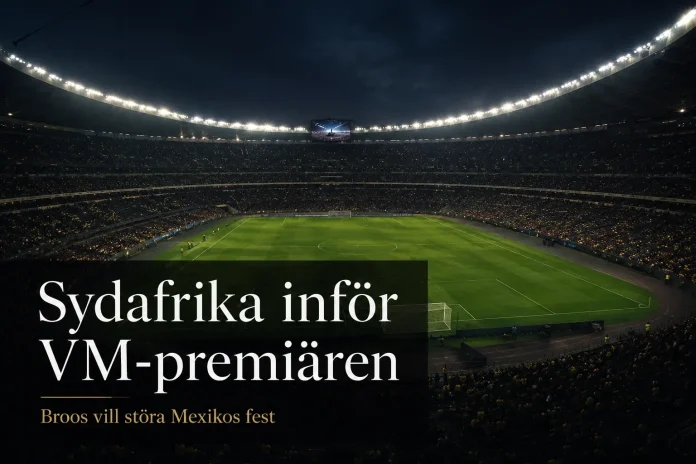 Sydafrika inför VM-premiären