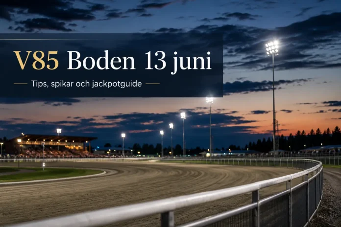 V85 Boden 13 juni