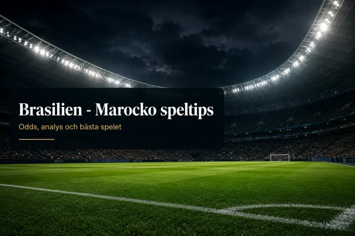 Brasilien - Marocko speltips