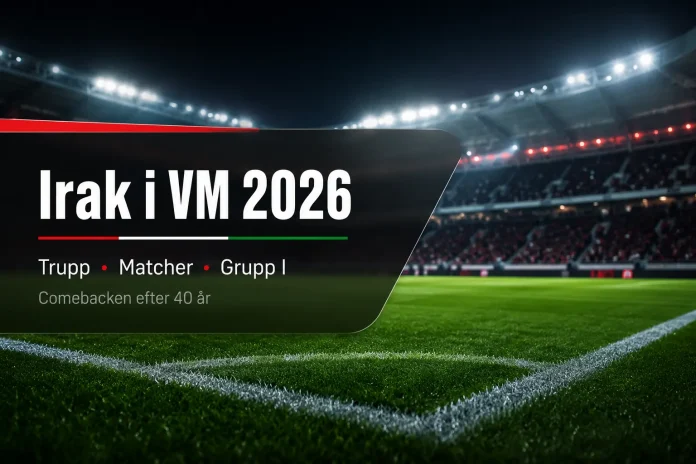 Irak i VM 2026