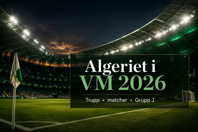 Algeriet i VM 2026