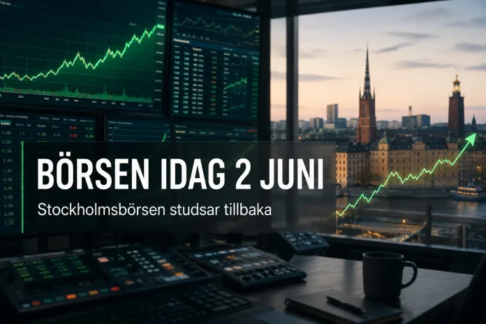 börsen idag 2 juni