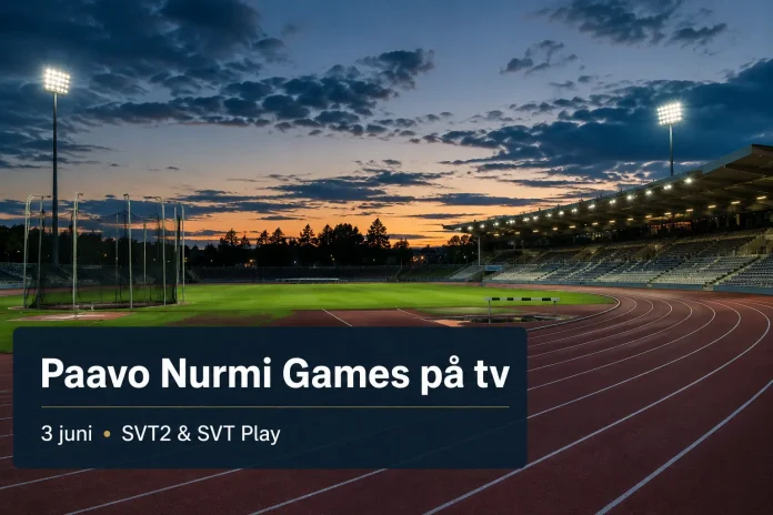Paavo Nurmi Games på tv