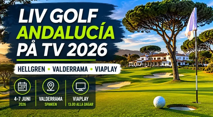 LIV Golf Andalucía på tv 2026
