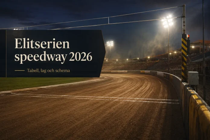 Elitserien speedway 2026