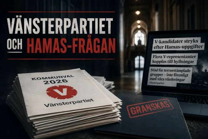 Stöttar Vänsterpartiet Hamas