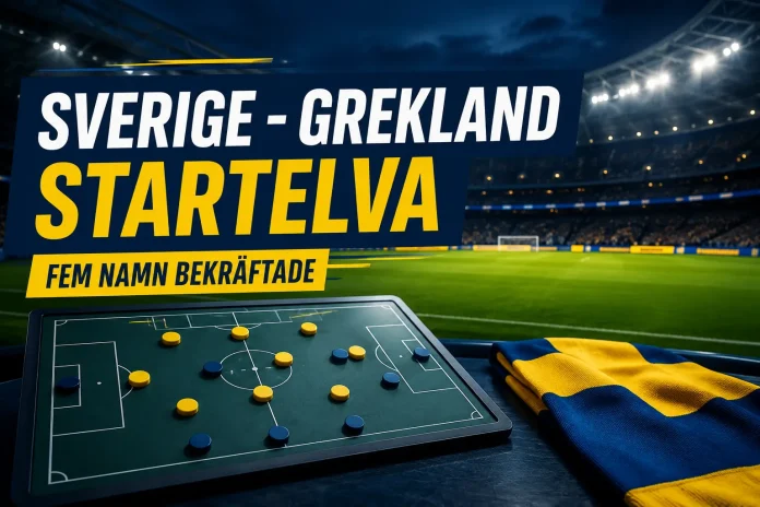 Sverige - Grekland startelva