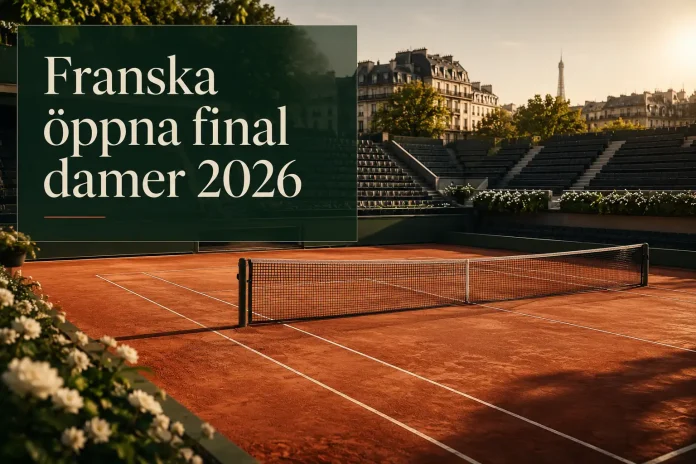 Franska öppna final damer 2026