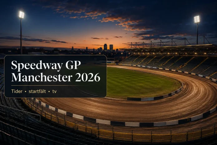 Speedway GP Manchester 2026