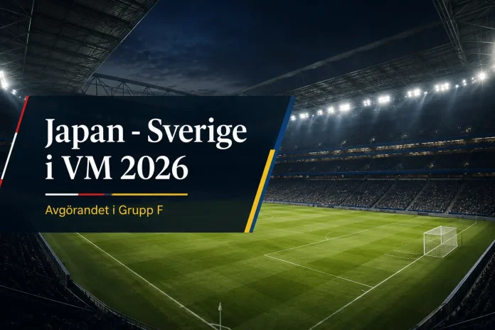 Japan - Sverige i VM 2026