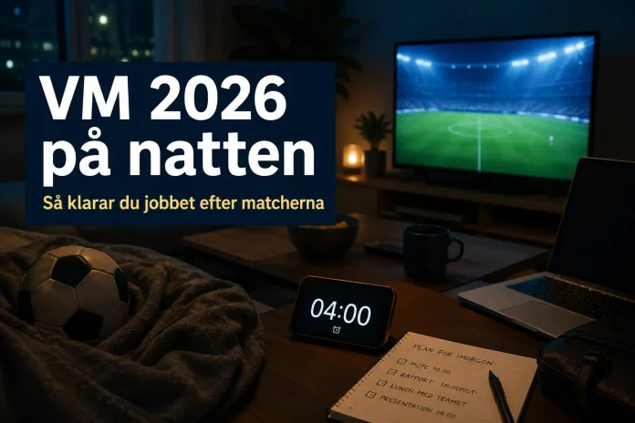 VM 2026 på natten