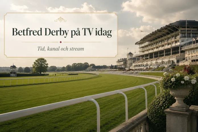 Betfred Derby på TV