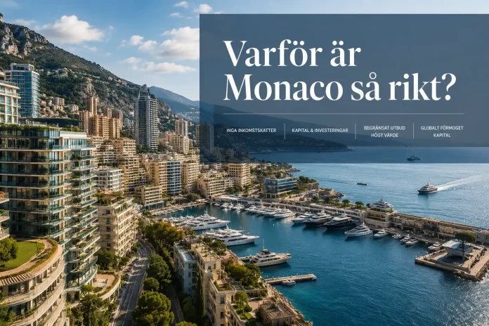 varför är Monaco så rikt