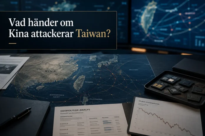 vad händer om Kina attackerar Taiwan