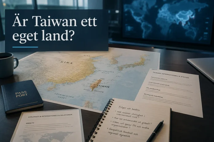 är Taiwan ett eget land