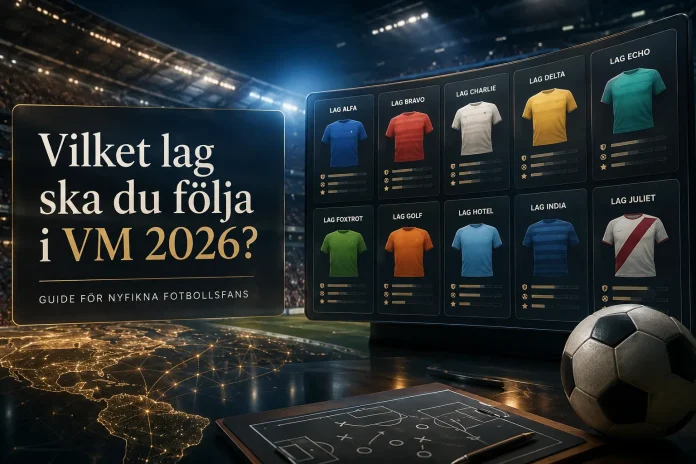 vilket lag ska man följa i VM 2026