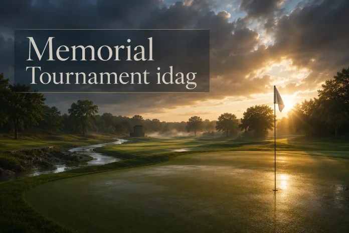 Memorial Tournament idag