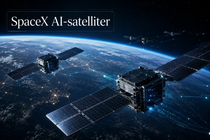 SpaceX AI-satelliter