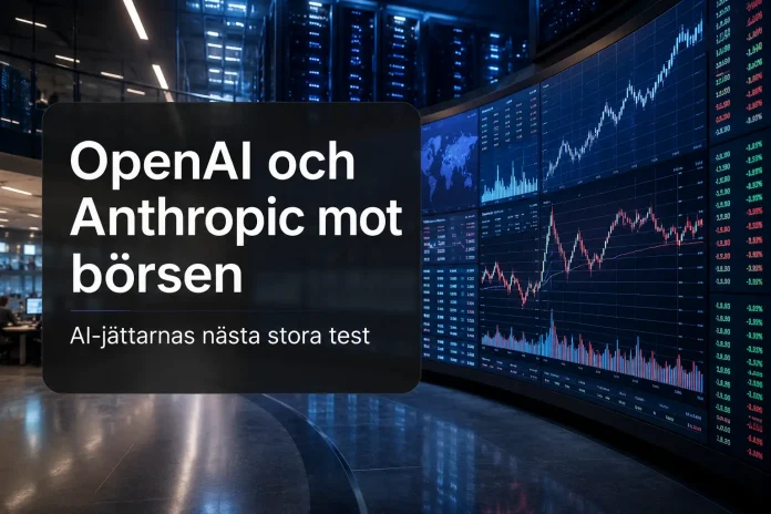 OpenAI och Anthropic mot börsen