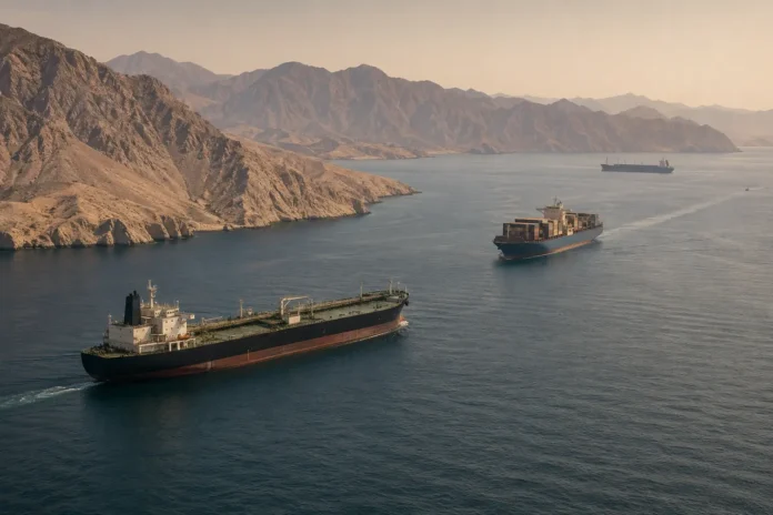 USA och Iran i Hormuzsundet