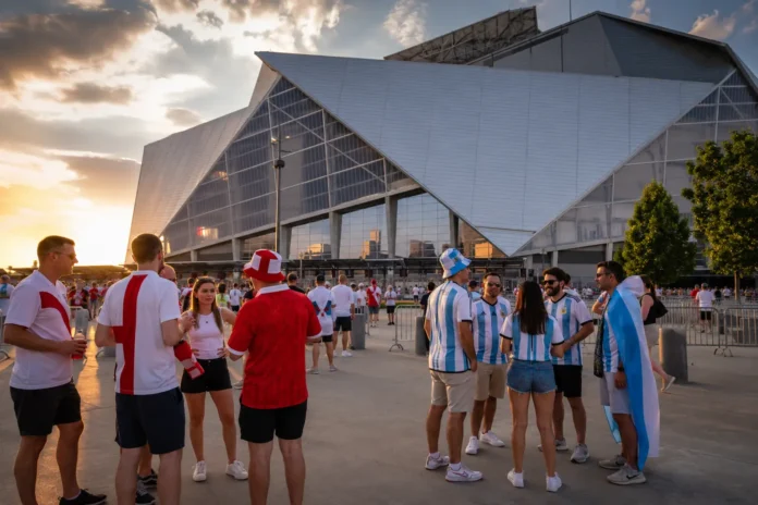 engelsk och argentinsk media inför England–Argentina