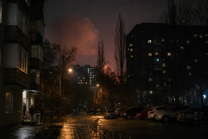 robotattack mot Kyiv