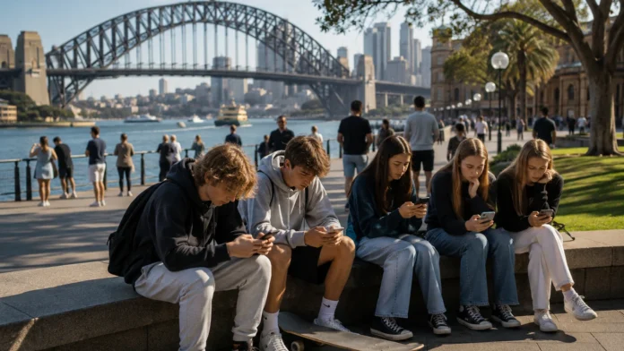 Australiens sociala medier-förbud