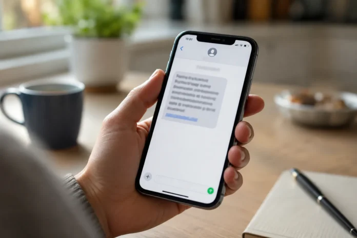 bluff-sms från Transportstyrelsen