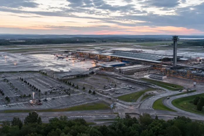 flygledarstrejk Gardermoen