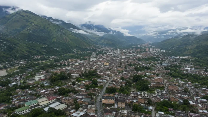 jordbävningen i Colombia