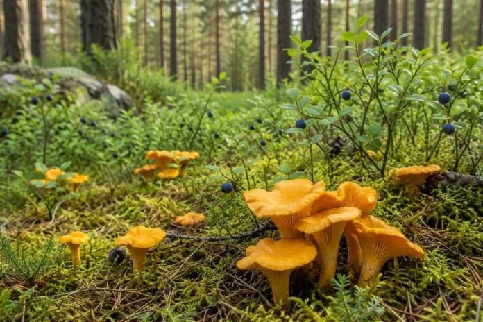 plocka svamp på annans mark