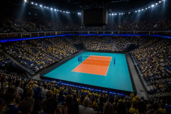 Sverige Tjeckien volleyboll EM 2026