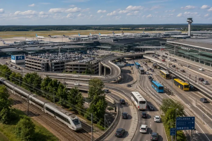 ta sig till Arlanda