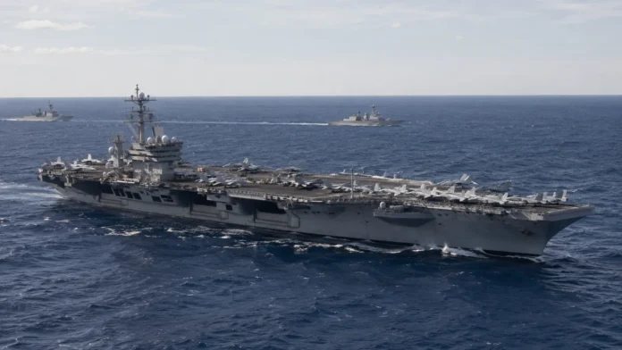 USS George Washington Iran