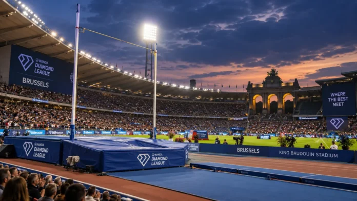 Duplantis Diamond League Bryssel 2026