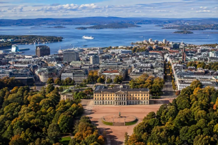Haakon VIII svär eden