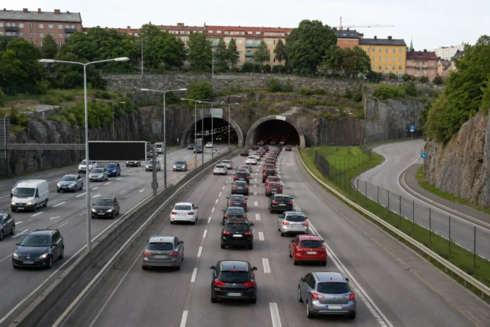 Lundbytunneln stängd