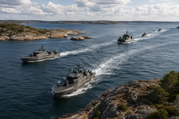 militärövning Västkusten september 2026