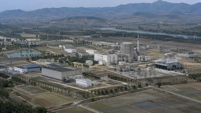 Nordkorea urananrikning Yongbyon