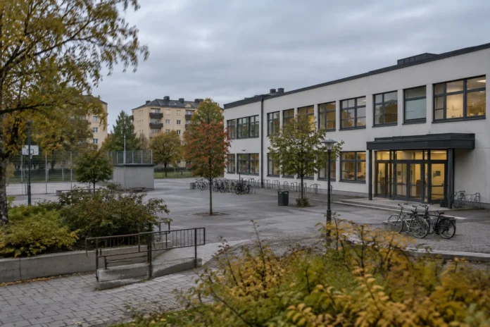skola inrymd efter hot Stockholm