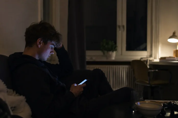 spelproblem bland unga män