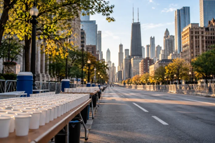 Chicago Marathon 2026 på tv