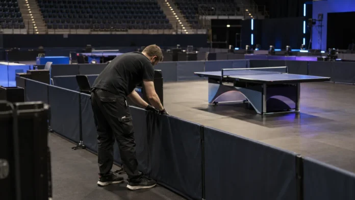 Elias Ranefur i bordtennis-EM 2026