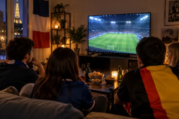 Frankrike Belgien TV