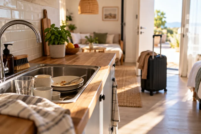 måste man städa en Airbnb