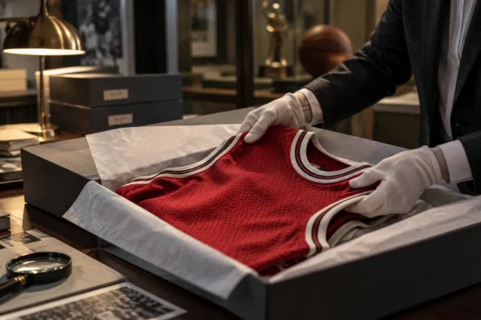 Michael Jordan tröja rekordpris