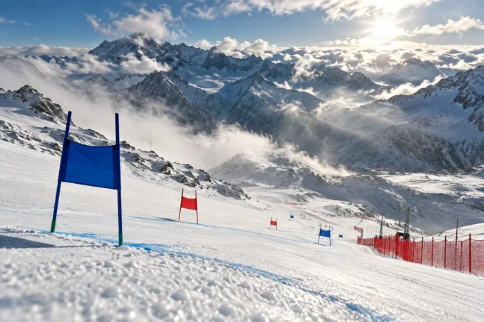 Sölden herrar första åket 25 oktober 2026