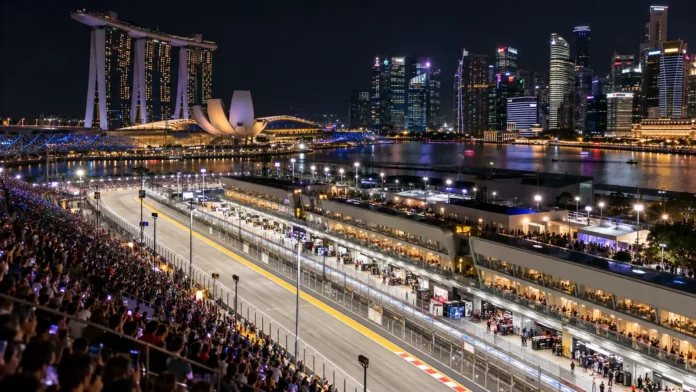 teknikproblem Singapore GP 2026